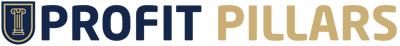 Profit Pillars New Website Logo New 800x160 Gold Blue Profit Pillars New Website Logo New 800x160 Gold Blue